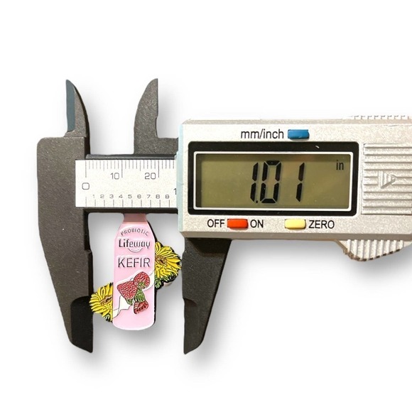 Lifeway Probiotic Kefir Metal Enamel Lapel or Hat Pin - Picture 6 of 7